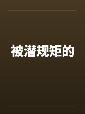 被潜规矩的封面