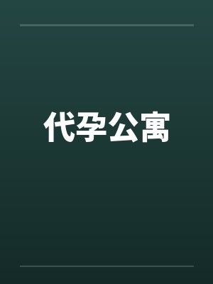 代孕公寓封面