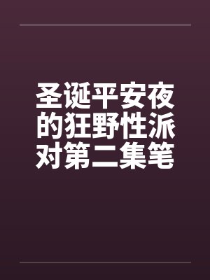 圣诞平安夜的狂野性派对第二集笔趣阁无弹窗封面