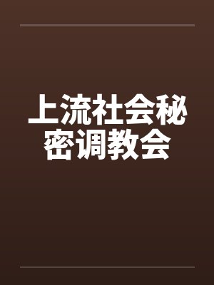 上流社会秘密调教会封面