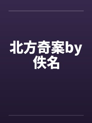 北方奇案by佚名封面