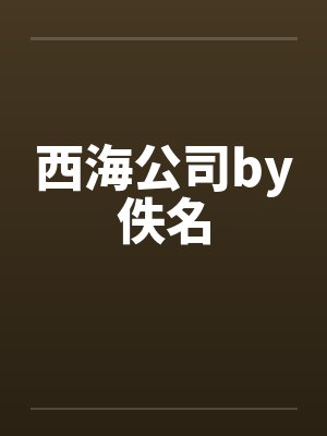 西海公司by佚名封面