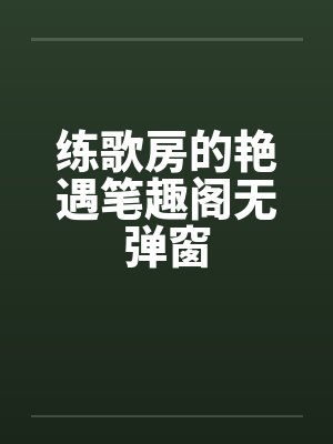 练歌房的艳遇笔趣阁无弹窗封面