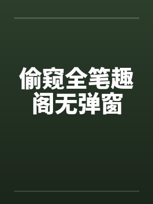 偷窥全笔趣阁无弹窗封面