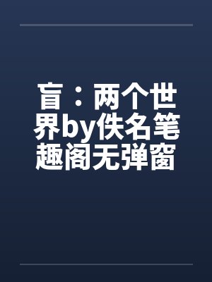 盲：两个世界by佚名笔趣阁无弹窗封面