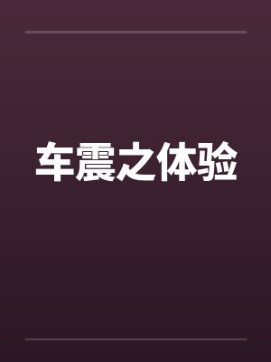 车震之体验封面