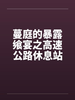 蔓庭的暴露飨宴之高速公路休息站by佚名封面