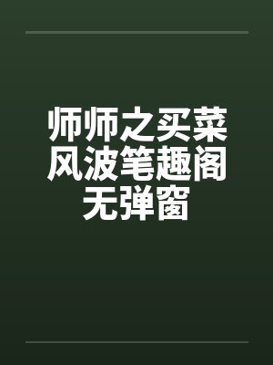 师师之买菜风波笔趣阁无弹窗封面