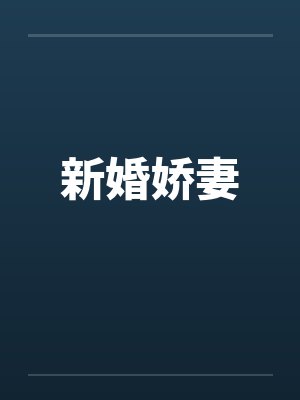 新婚娇妻封面