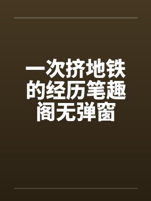 一次挤地铁的经历笔趣阁无弹窗封面