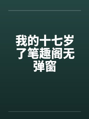 我的十七岁了笔趣阁无弹窗封面