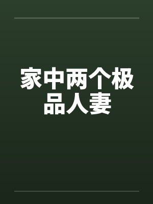 家中两个极品人妻封面