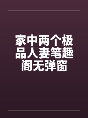 家中两个极品人妻笔趣阁无弹窗封面