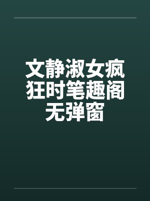 文静淑女疯狂时笔趣阁无弹窗封面