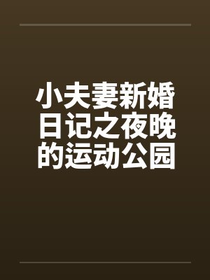 小夫妻新婚日记之夜晚的运动公园by佚名笔趣阁无弹窗封面