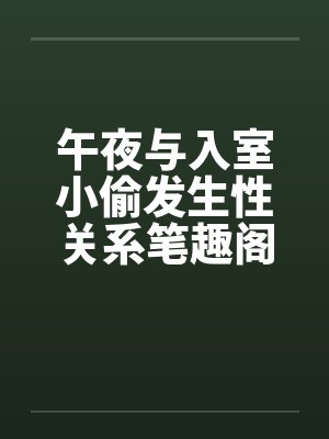 午夜与入室小偷发生性关系笔趣阁无弹窗封面