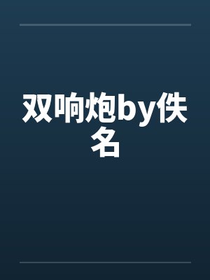 双响炮by佚名封面