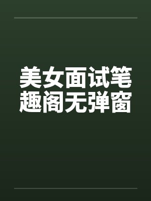 美女面试笔趣阁无弹窗封面
