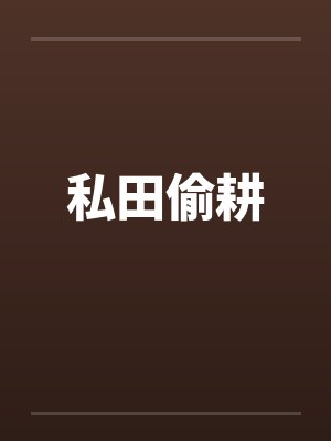 私田偷耕封面