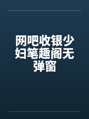 网吧收银少妇笔趣阁无弹窗封面