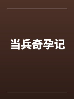当兵奇孕记封面