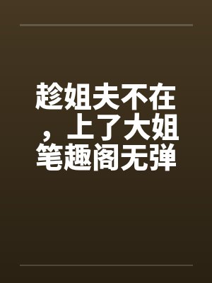 趁姐夫不在，上了大姐笔趣阁无弹窗封面