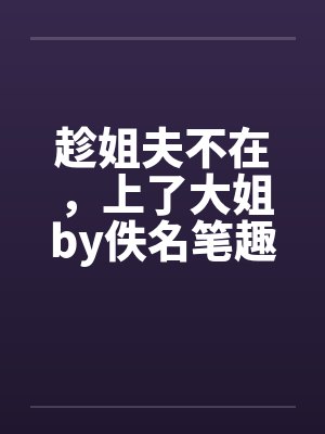 趁姐夫不在，上了大姐by佚名笔趣阁无弹窗封面