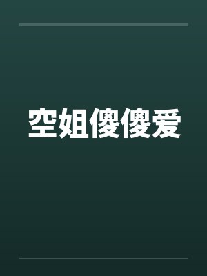空姐傻傻爱封面