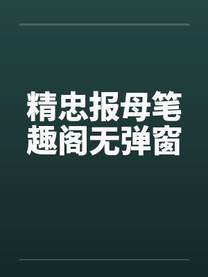 精忠报母笔趣阁无弹窗封面
