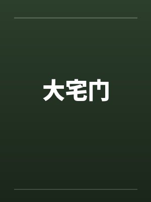 大宅门封面