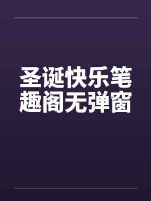 圣诞快乐笔趣阁无弹窗封面