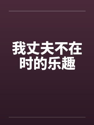 我丈夫不在时的乐趣封面
