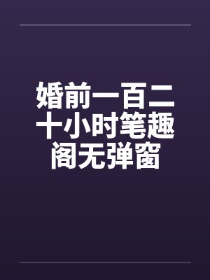 婚前一百二十小时笔趣阁无弹窗封面