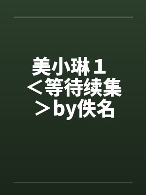 美小琳１ ＜等待续集＞by佚名封面