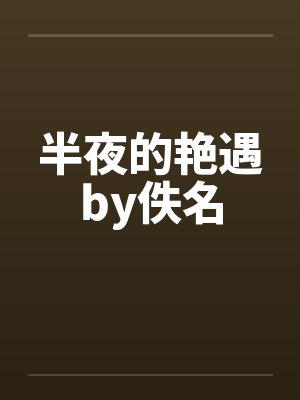半夜的艳遇by佚名封面