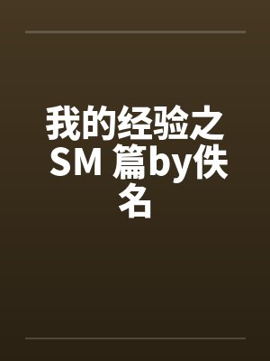 我的经验之 SM 篇by佚名封面