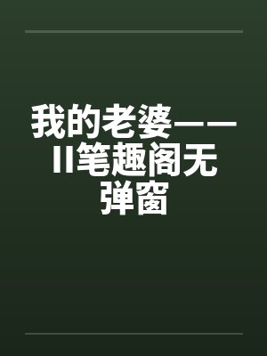 我的老婆——II笔趣阁无弹窗封面