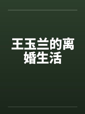 王玉兰的离婚生活封面