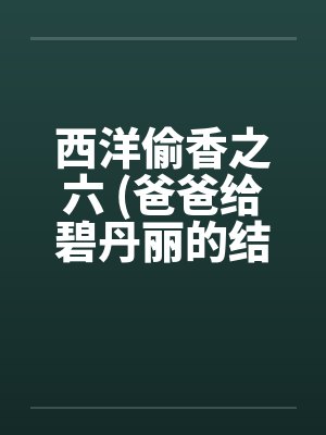 西洋偷香之六 (爸爸给碧丹丽的结婚礼物)笔趣阁无弹窗封面