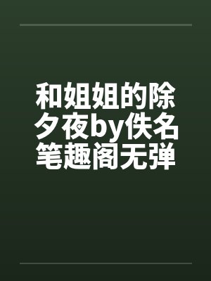 和姐姐的除夕夜by佚名笔趣阁无弹窗封面