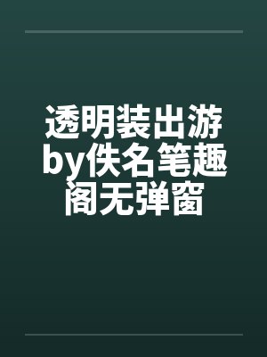 透明装出游by佚名笔趣阁无弹窗封面
