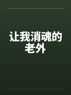 让我消魂的老外封面