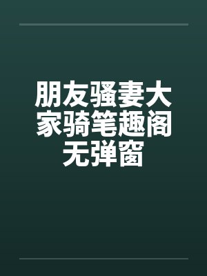 朋友骚妻大家骑笔趣阁无弹窗封面