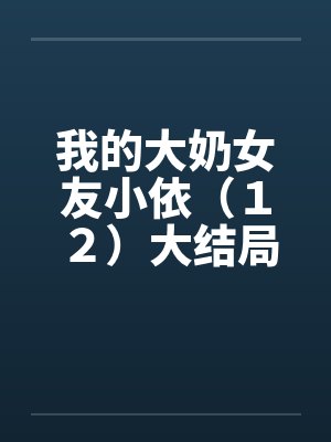 我的大奶女友小依（１２）大结局笔趣阁无弹窗封面
