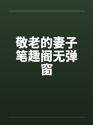 敬老的妻子笔趣阁无弹窗封面