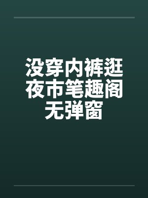 没穿内裤逛夜市笔趣阁无弹窗封面