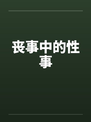 丧事中的性事封面