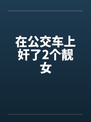 在公交车上奸了2个靓女封面