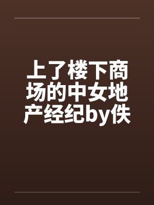 上了楼下商场的中女地产经纪by佚名封面