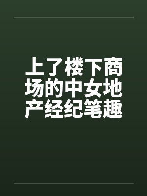 上了楼下商场的中女地产经纪笔趣阁无弹窗封面
